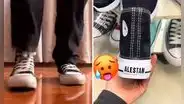 "Qué elegancia la de Francia": joven compra zapatillas Alestan en vez de las Converse All Star en Arequipa