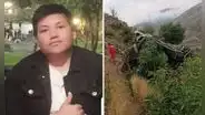 Joven se salvó de morir por llegar tarde al bus que cayó a abismo en Huancavelica: "Volví a nacer"