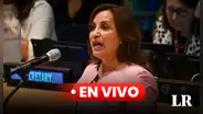Dina Boluarte EN VIVO: presidenta brinda discurso ante Asamblea General de la ONU en Nueva York