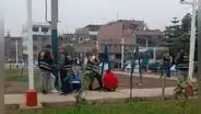 SJL: agentes de la PNP detuvieron a dos personas que tenían granadas en su poder