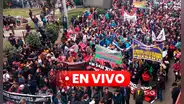 Protesta de ciudadanos de SJL EN VIVO: manifestantes llegan a exteriores del Congreso