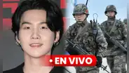 Suga de BTS comenzó el servicio militar: así se vivió la despedida del idol k-pop