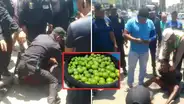 Reportan 2 detenidos por intentar robar un camión de limones en Chimbote