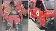 Bomberos cuentan con vehículos inoperativos, uniformes rotos y equipos de rescate en mal estado