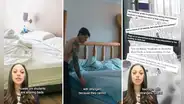Influencer sorprende en redes sociales al revelar que alquila la mitad de su cama: ¿cuánto gana?