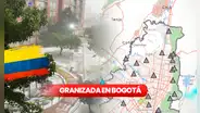 Granizada en Bogotá HOY: imágenes y reportes del fuerte aguacero en la capital de Colombia