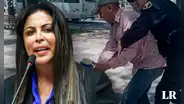 Policías agreden a ciudadanos que protestaron contra congresista Patricia Chirinos, en Arequipa