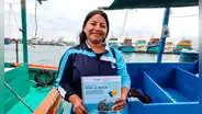 ¡Ejemplo a seguir! Pescadora es la primera mujer en obtener habilitación sanitaria en Piura