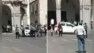 Taxista huyó de inspectores y realizó maniobra al estilo 'Rápidos y furiosos' en Arequipa