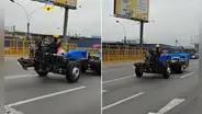 Peruano maneja singular carro por las calles de LIMA y sorprende en Tiktok: “Lo compró en partes”