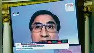 César Hinostroza, prófugo de la justicia, se presentó en la SAC