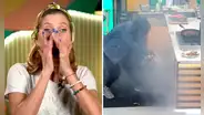 Leslie Stewart casi incendia horno en 'El gran chef': producción evitó que incidente pase a mayores