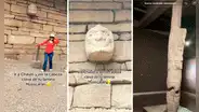 Peruana va a Chavín y conoce las cabezas clavas: “Más impresionantes que en las láminas Huascarán”