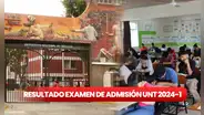Examen de admisión UNT 2024-I, áreas B y C: mira AQUÍ la lista de ingresantes