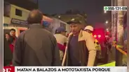 Ate: asesinan a mototaxista tras negarse a pagar S/5 en presunto cobro de cupos