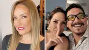¡Ampay! Marisol Aguirre besa a su nuevo galán con quien pasó noche de diversión