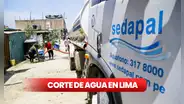 ¿Qué se sabe del corte de agua en Lima para 22 distritos, según Sedapal? Lo que se conoce ahora