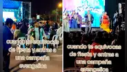 Hombre se equivoca de fiesta e ingresa a evento evangélico en Ayacucho: “Bailó huaino cristiano”