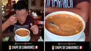 Niño extranjero sorprende con reacción al probar CHUPE DE CAMARONES de PERÚ: “Lo siento si parece que exagero”