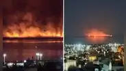 Incendio en totorales de la isla Los Uros en el lago Titicaca sigue activo, alertó Defensa Civil