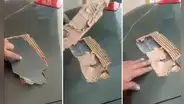 Peruano manda a reparar su auto al mecánico tras sufrir golpe y queda en shock: “Es fibra de ‘cartono’”
