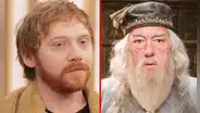 Rupert Grint, Ron en 'Harry Potter', se despide de Michael Gambon: "Me cautivó cuando era niño"