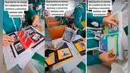 Escolar sorprende a profesor con singular presentación de tarea: “El maestro saldrá debiéndole nota”