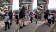 Niño invita a bailar a una joven y deslumbra con zapateo en Cajamarca: “¡Qué tal ritmo!”