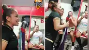 Marisol le cantó a exjugadores de la U que compiten por Copa Leyendas y causa furor: "Maris(U)l"