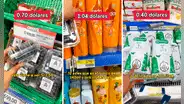 Joven queda impresionada al comparar precios de productos en supermercado de Argentina y Perú