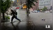 Fuertes lluvias en Nueva York afectan a 25 millones de ciudadanos por inundaciones de hasta 17 cm