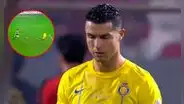 ¡A lo Beto da Silva! Cristiano Ronaldo falló gol con Al-Nassr tras mandar la pelota al palo