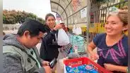 Youtubers peruanos prueban menú económico fuera de la UNMSM y sorprenden en REDES: “más de 3 postres”