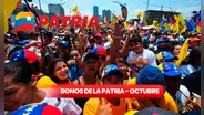 Bonos de la Patria: estos son los subsidios que llegarán del 1 al 7 de octubre