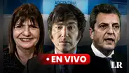 Debate presidencial 2023 EN VIVO: últimas noticias del encuentro entre Milei, Bullrich y Massa