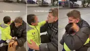 Pequeño niño le canta a Christian Meier en Huancayo y demuestra su cariño: “Te cuidas”