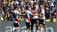 Boca Juniors perdió 2-0 ante River Plate en La Bombonera por el superclásico de Argentina