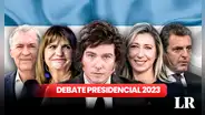 ¿Dónde ver el debate presidencial de HOY entre Javier Milei, Sergio Massa y Patricia Bullrich?