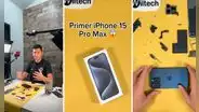 Wiltech desmonta un iPhone 15 Pro Max y señala que es un 90% parecido a su antecesor