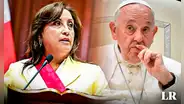 Dina Boluarte pide permiso al Congreso para reunirse con el papa Francisco