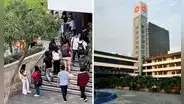 Surco: joven cae de edificio en la Universidad de Lima y es trasladado en camilla a clínica
