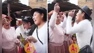 Mujeres cantan y bailan para celebrar su soltería en tradicional festividad de Junín: “Eso es vida”