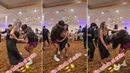Pareja de jóvenes la rompe bailando huaino sin zapatos: “Que me hagan bailar así”