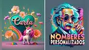 ¿Cómo usar la IA que crea tu nombre con diseños 3D coloridos y que se viralizó en internet?