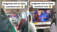 Bus transita por las calles de PERÚ con televisor y en REDES dicen: “Esa modernidad no lo tiene ni ESPAÑA”