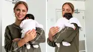 Karina Rivera comparte tierna imagen con su nieta: "Soy la abuela más feliz del planeta"