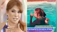 Andrés Roca Rey sorprendió a Magaly al lanzarla a una piscina con ropa en lujoso viaje