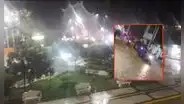 Torrencial lluvia sorprende en Lambayeque mientras que en Ferreñafe hubo tormenta eléctrica