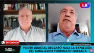 Fortunato Quesada: “PJ mostró que fue un acto de corrupción mi destitución de Torre Tagle”