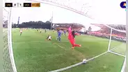 El polémico gol en la línea que le anotaron a Universitario en la Libertadores Femenina